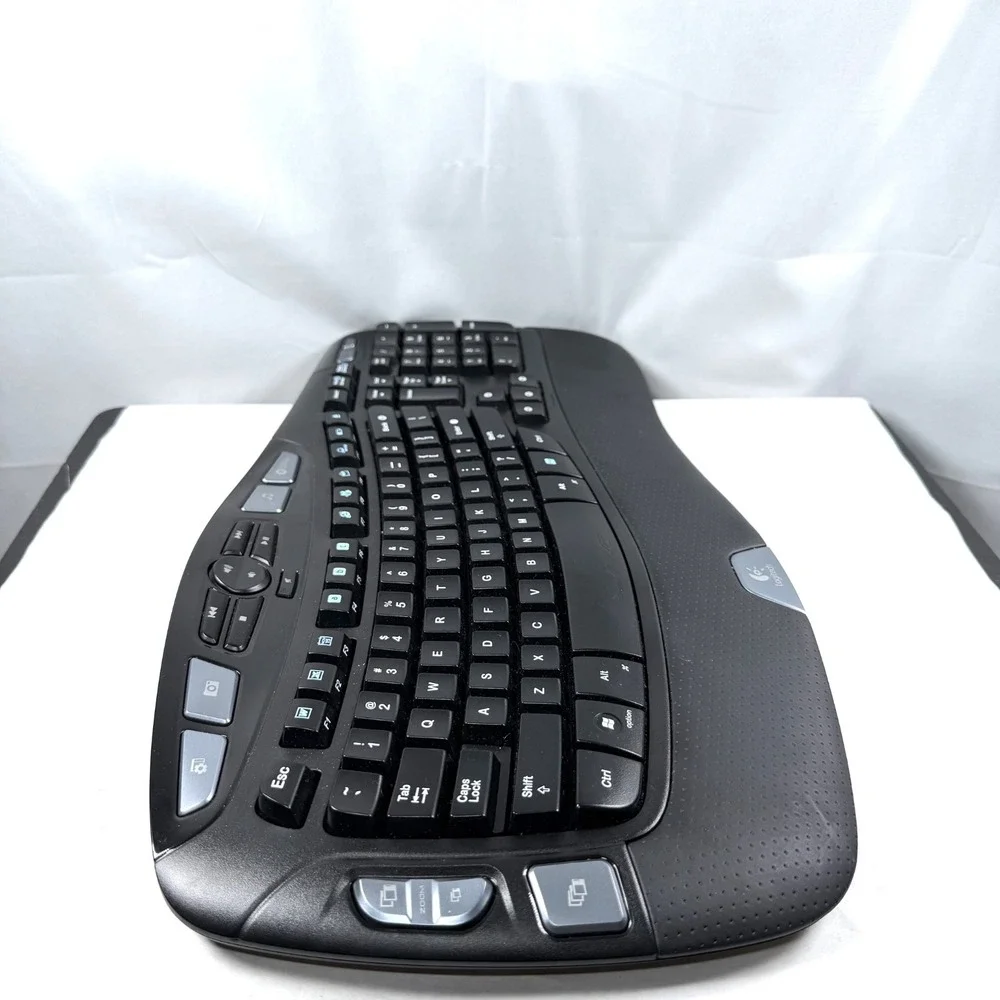Logitech Comfort Wireless Wave Keyboard Y-RCP140 Combo with Mouse and Dongle